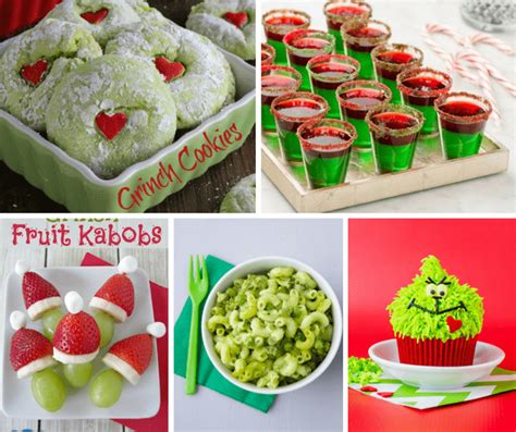 25 Grinch Food Ideas A Roundup Of Fun Food For Your Christmas Party