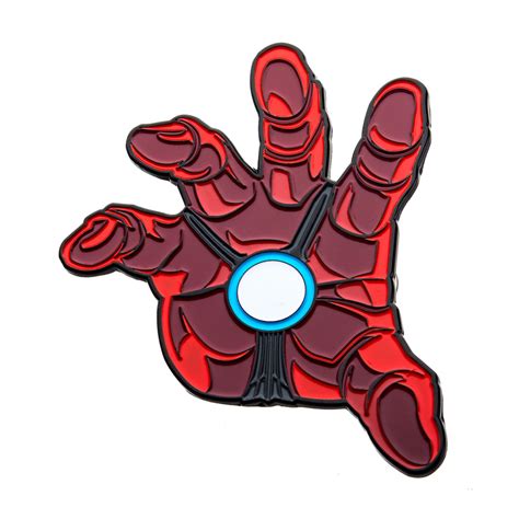 Iron Man Repulsor Glow Pin