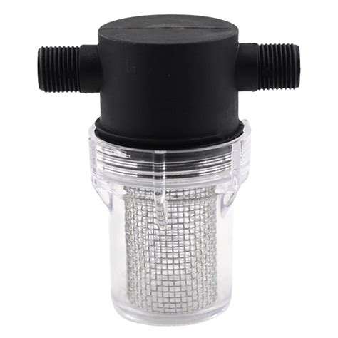 Water Pump Mesh Strainer Line Filter Garden Pond Inline Strainer