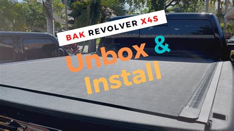 Best Tonneau Cover Bak Revolver X4s How To Install Unboxing And