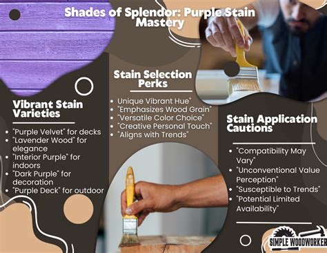 Discover 8 Purple Wood Stains Add A Splash Of Color To Your Woodwork Simplewoodworker