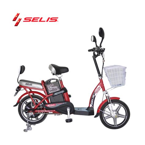 Jual Selis Mandalika Sepeda Listrik Red Black Di Seller Selis Center