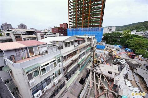 基泰大直損鄰害民宅塌副理等5人起訴 未按圖施工連續壁厚度少10公分 臺北市 自由時報電子報