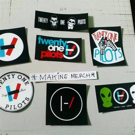 Jual Sticker Vinil Band Twenty One Pilots Shopee Indonesia