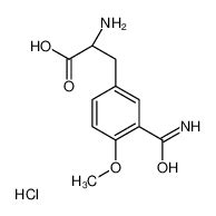 Ácido 2S 2 amino 3 3 carbamoil 4 metoxifenil propanoico