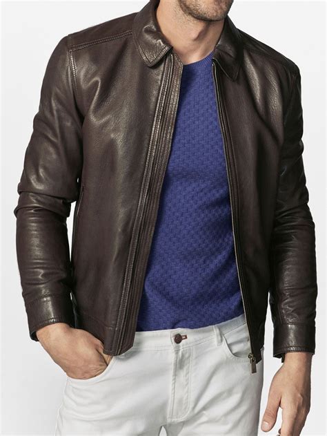 Leather Jackets MEN Massimo Dutti Ropa De Hombre Cazadora Piel Ropa