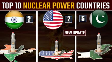 Current Update New Top 10 Nuclear Power Countries In The World Most