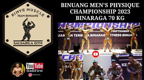 Final Binuang Men S Physique Final Binaraga Kg Youtube