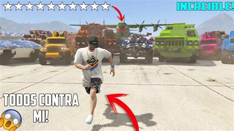 Todos Contra Mi Final Epico Increible Jugada Minijuego Gta