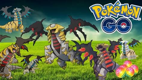 Capturar A Giratina Altered Variocolor Shiny Octubre Pokemon Go