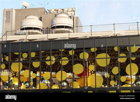 Tokyo Japan January View Of The Exterior Of Yayoi Kusama X