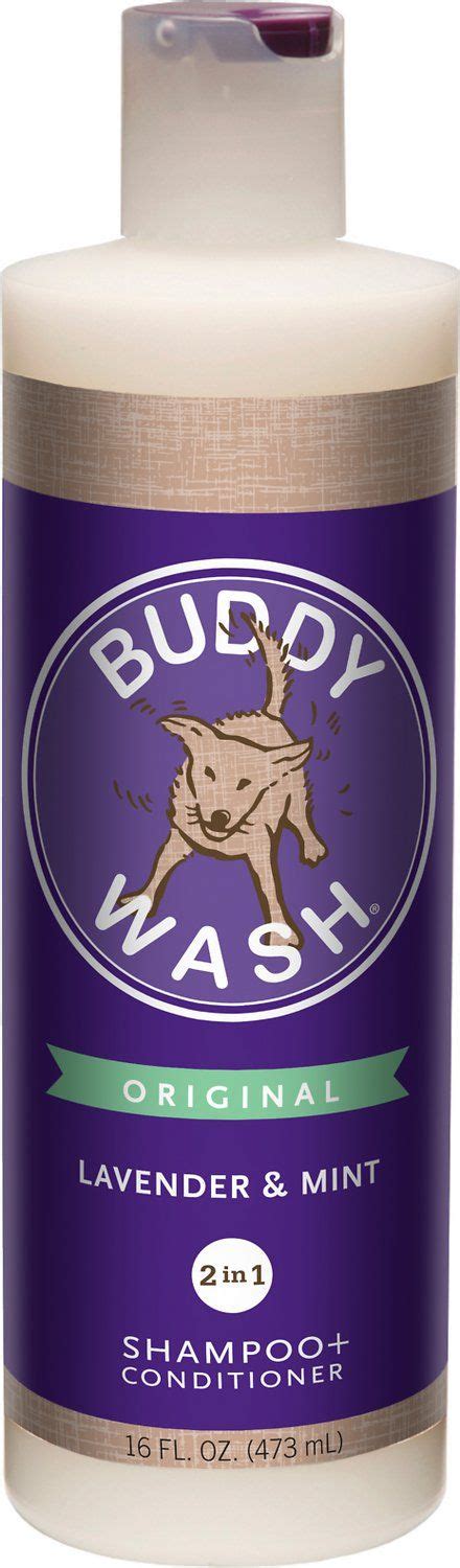 BUDDY WASH Original Lavender & Mint Dog Shampoo & Conditioner, 16-oz ...