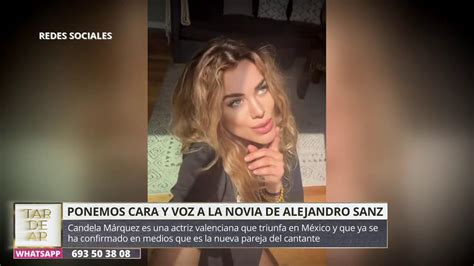 Conoce a Candela Márquez la nueva novia de Alejandro Sanz TardeAR