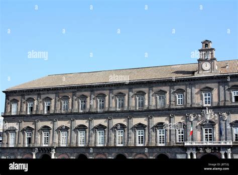 royal palace of naples Stock Photo - Alamy