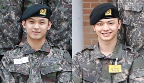 Btob S Hyunsik And Sungjae Leave For Final Military Vacation To Be