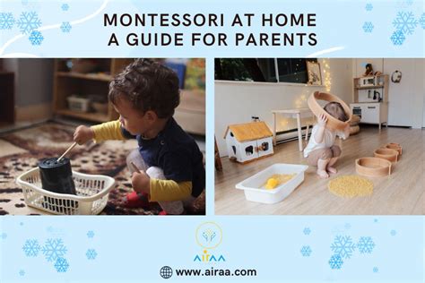 Montessori At Home A Guide For Parents Airaa Academy