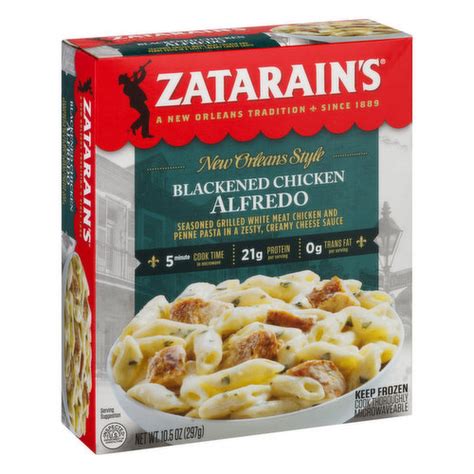 Zatarains Blackened Chicken Alfredo New Orleans Style