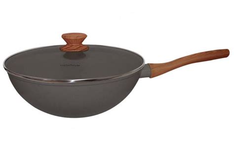 Frigideira Wok Ceramica Grafitto Cook Tampa Cm Mimo Brinox