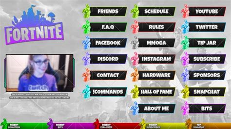 Fortnite Llama Stream Bundle Twitch Designs