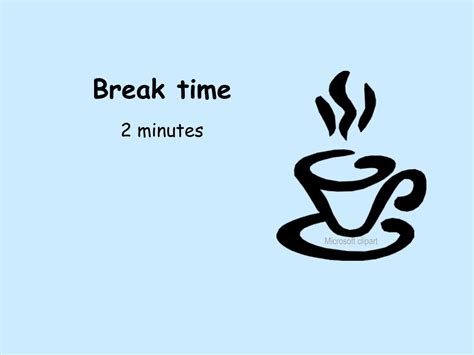 Ppt Break Time 10 Minutes Powerpoint Presentation Free Download Id