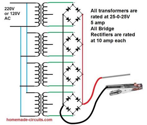 Simple Inverter Welder Machine Schematics Wiring Diagram