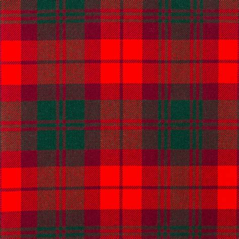 Macnab Modern Heavy Weight Tartan Fabric Lochcarron Of Scotland