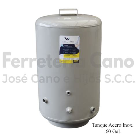 Tanque Hidroneumático Almetal vertical acero inox 60 galones