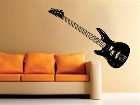 Vinyl Wall Decals Electric Guitar Sticker