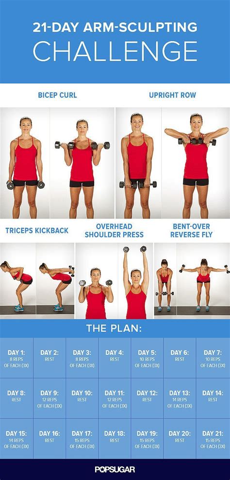 Fitness Motivation 21 Day Arm Challenge Popsugar Fitness Photo 5