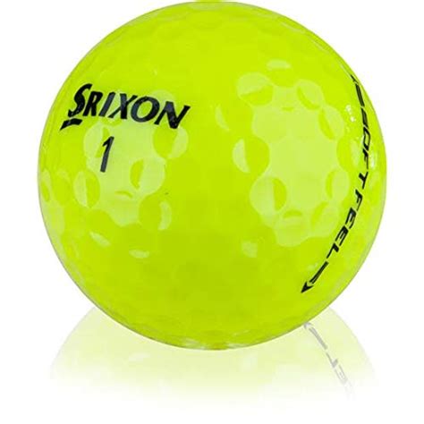 Srixon Soft Feel Yellow Golf Balls