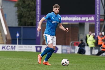 Chesterfield Forward Liam Mandeville Eastleigh Editorial Stock Photo