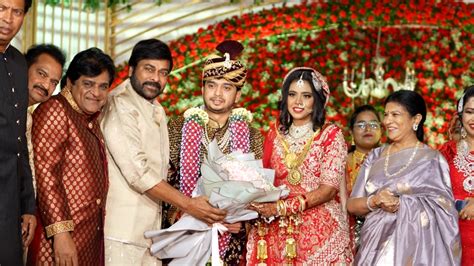 Telugu Comedian and Senior Actor Ali Daughter's Wedding Ceremony Photos ...