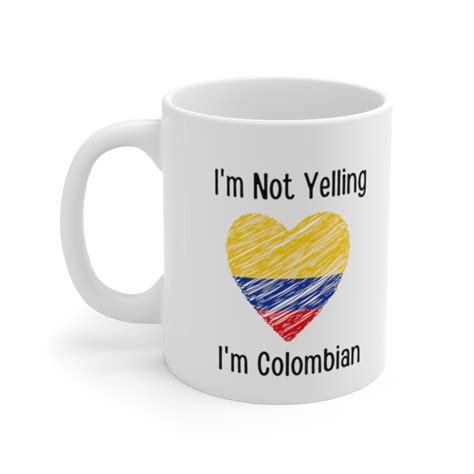 Colombia Mug Colombia Coffee Mug Colombia Gift Colombian - Etsy