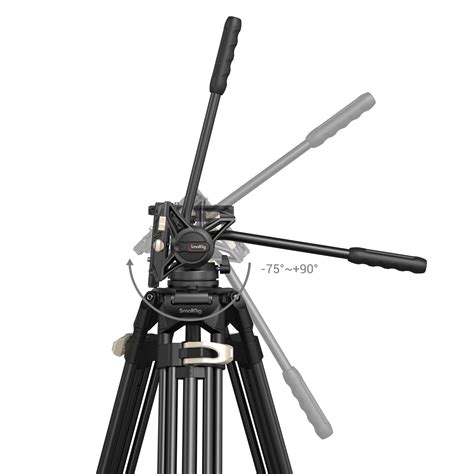 SmallRig 3751B штатив AD-01 с видеоголовой/алюминиевый Heavy-Duty Fluid ...