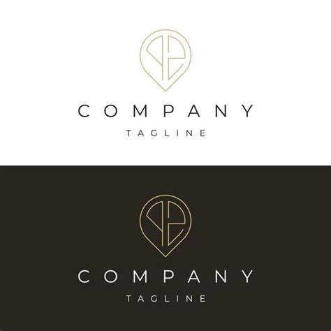 Premium Vector | Letter pz zp initial point pin map local icon logo ...