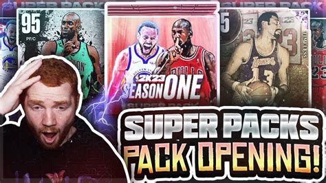 Crazy Super Pack Opening Best Season Packs So Far Nba K