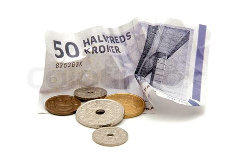 Penge Kroner Dansk Stock Foto Colourbox