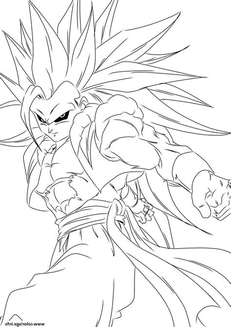 Coloriage Dbz Inspirant Photos Coloriage Dragon Ball Z Sangoku Super