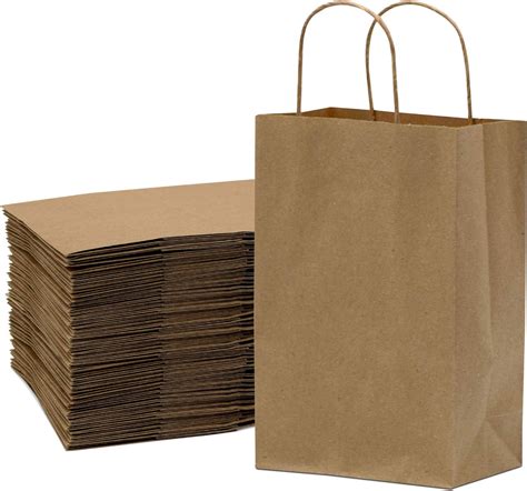 Amazon Prime Line Packaging X X Pack Small Brown Paper Bags