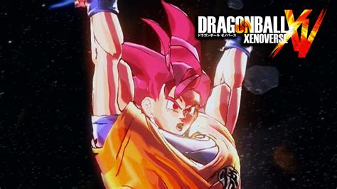 Dragon Ball Xenoverse Super Saiyan God Goku Attacks Review Youtube