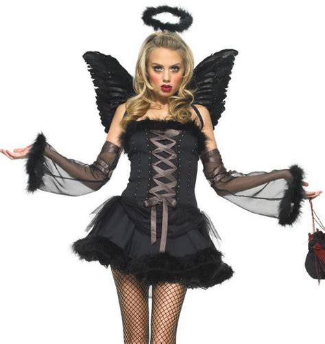 Leg Avenue Sexy Adult Womens Gothic Dark Angel Halloween Costume