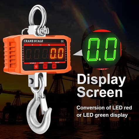 Shinysix Digital Lcd Display Crane Scale Portable Industrial