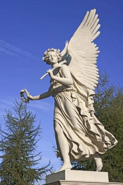 Floating Victoria Sculpture Goddess Of Victory In The Palace Gardens