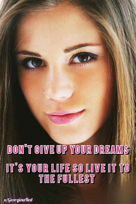 Dont Give Up On Dreams Rszlingeriegirls