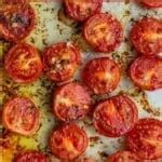 Quick Oven Roasted Tomatoes Recipe The Mediterranean Dish