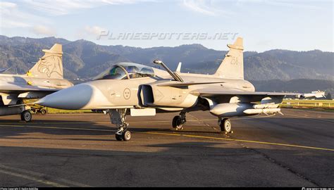 Swedish Air Force Saab Jas C Gripen Photo By Radim Kobl Ka