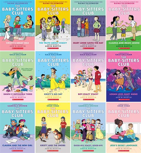 The Baby Sitters Club Series Graphic Novels Books Set Graphix