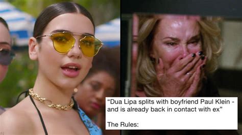 People Are Sending Dua Lipa New Rules Memes After Splitting With Her