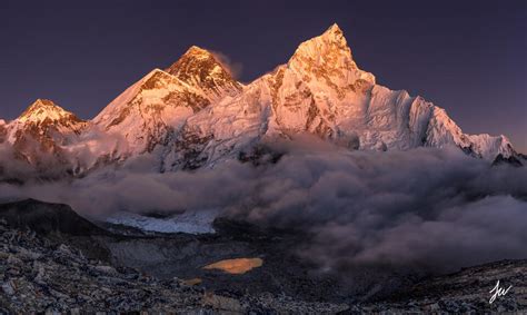 Everest Alpenglow | Everest Region, Nepal | Jason Weiss Photography