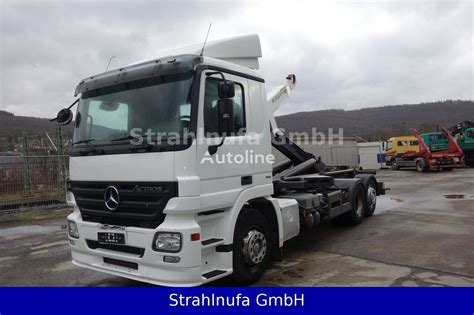 Mercedes Benz 2541 L Actros Hook Lift Truck For Sale Germany Sinn ML34103